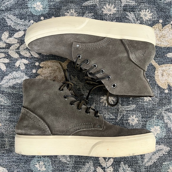 Frye Beacon Lace Up Chukka Suede Sneaker Boots main image 7
